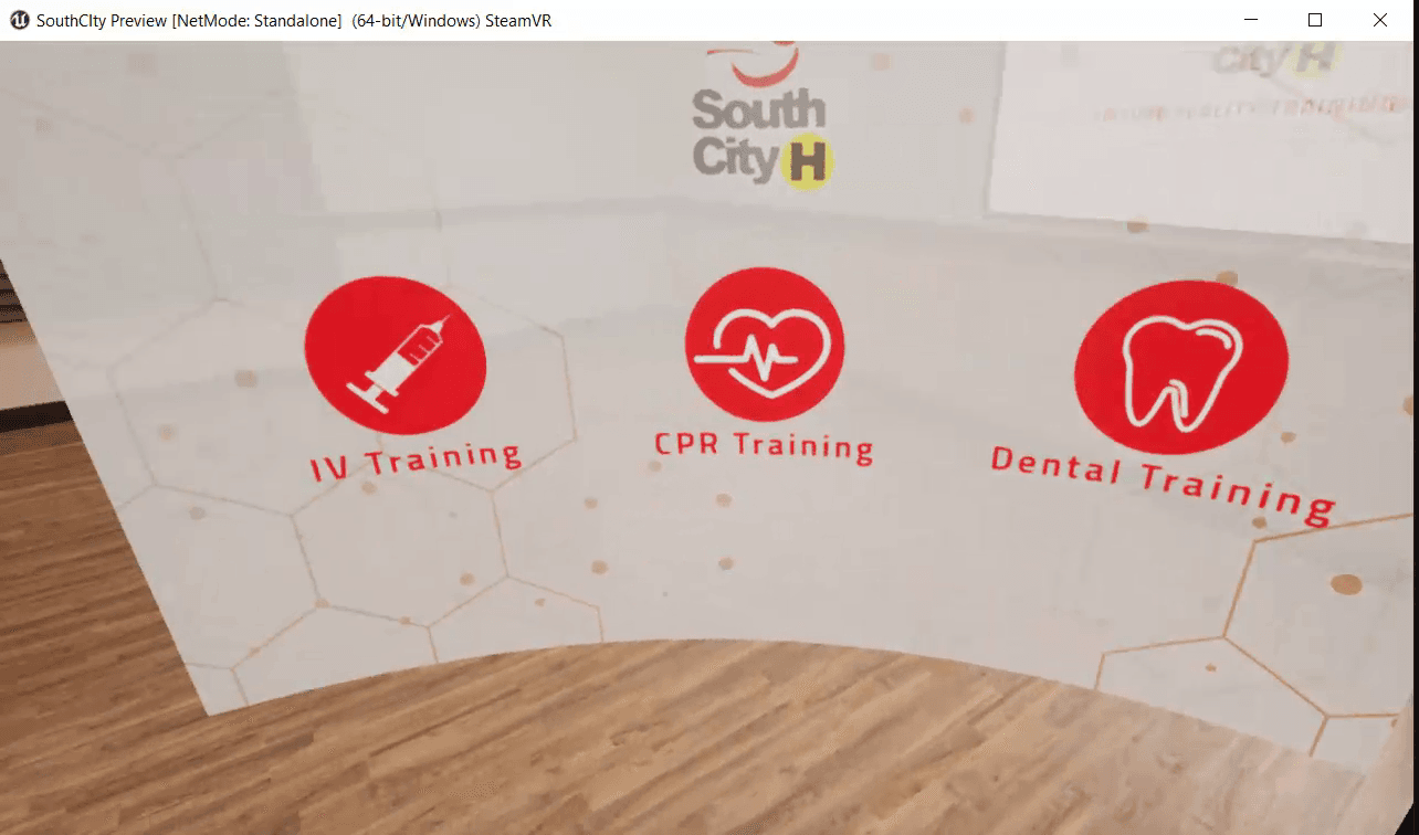 South City Hospital VR Medical Training Simulation