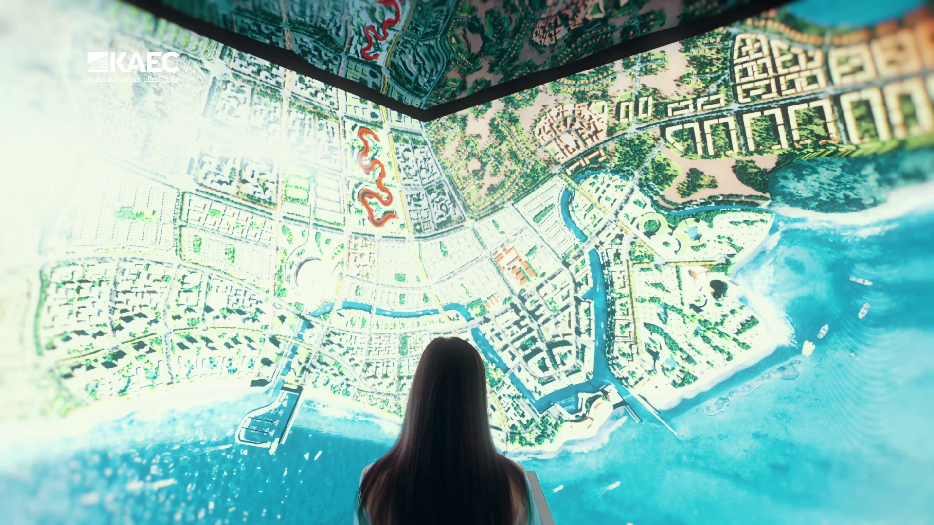 KAEC Booth Interactive Application - Real estate Future Forum