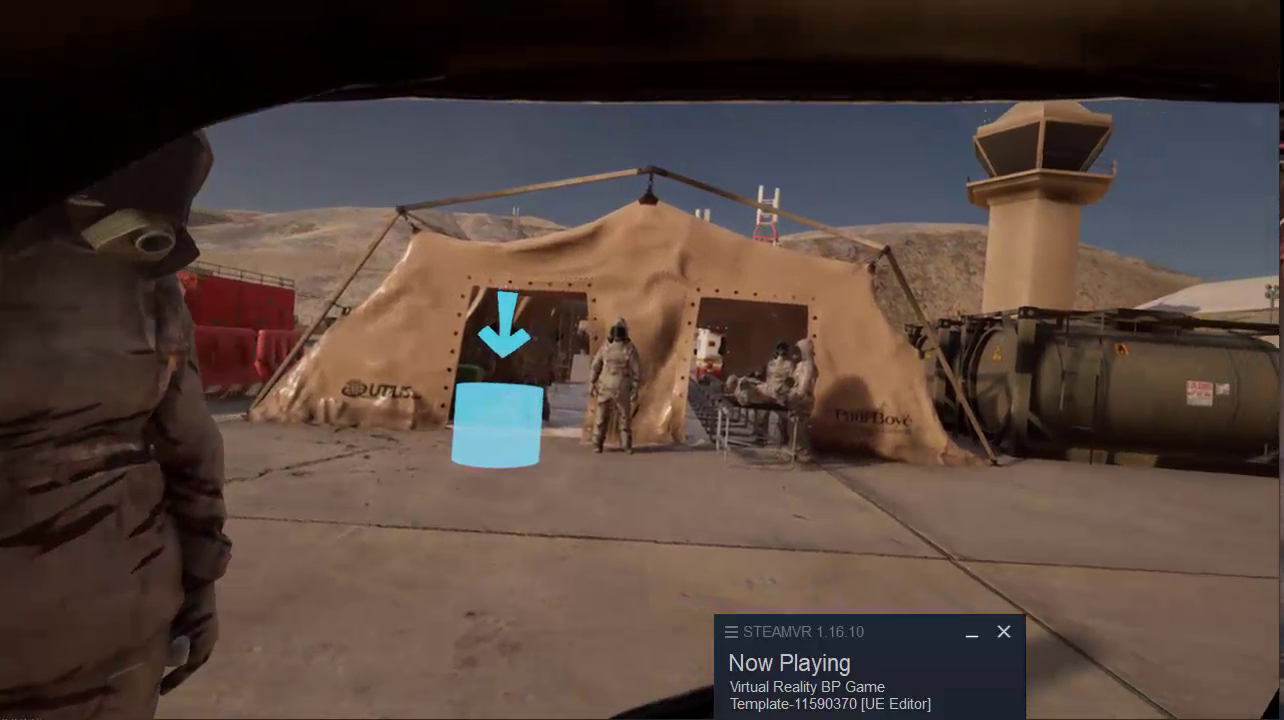 National Guard Decontamination Process VR Training